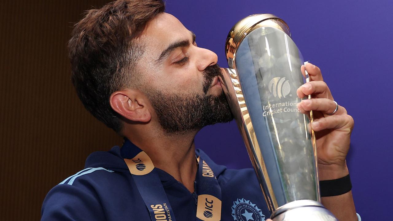 Kohli will be eyeing to deliver big performances in the ODI series against Australia. Now that the 36-year-old is an active player only in the ODIs, the series will also serve as a build-up for the 50-over global showpiece in 2027 (Pic: X/@ICC)