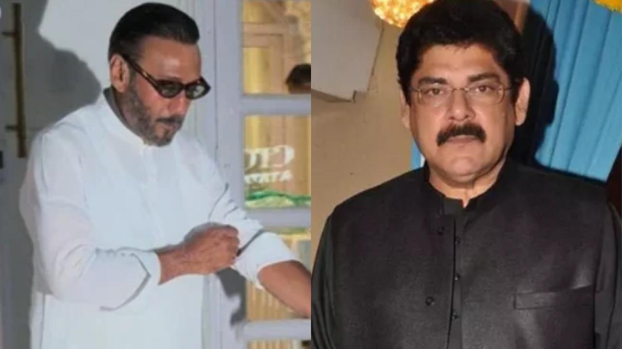 Jackie Shroff schools paparazzo at Pankaj Dheer’s prayer meet