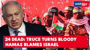 Ceasefire fractures? Hostage dispute jeopardizes truce | 24 Palestinians killed