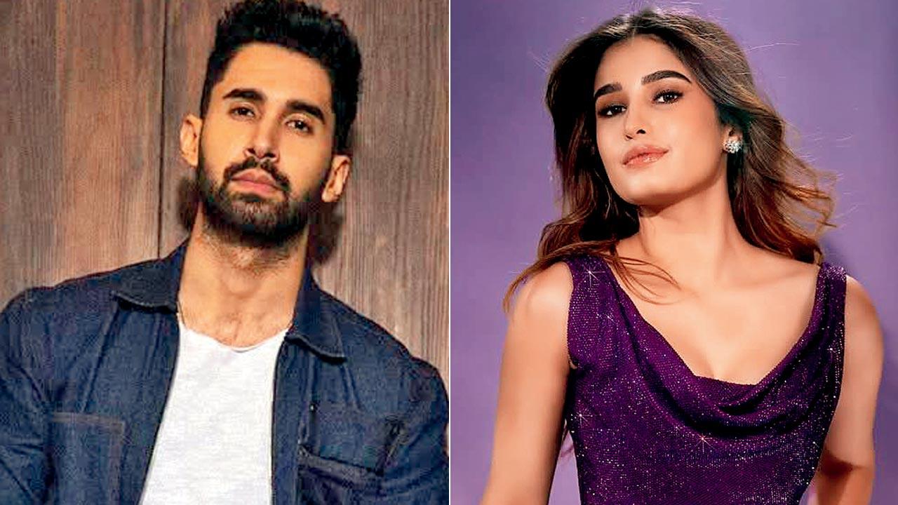 Lakshya and Rasha Thadani