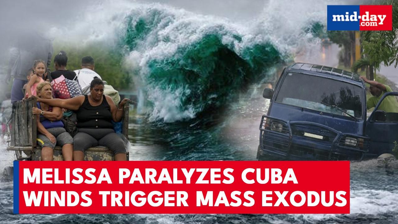 Hurricane Melissa FLATTENS Cuba After Wrecking Jamaica | 129mph Winds