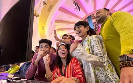 While the Sensex and Nifty remained largely flat, broader markets saw gains. PIC/ ATUL KAMBLE