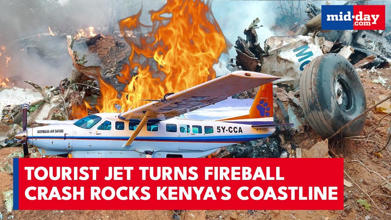 Tourist plane crashes in Kenya’s Kwale Highlands | 12 feared dead in mid-air