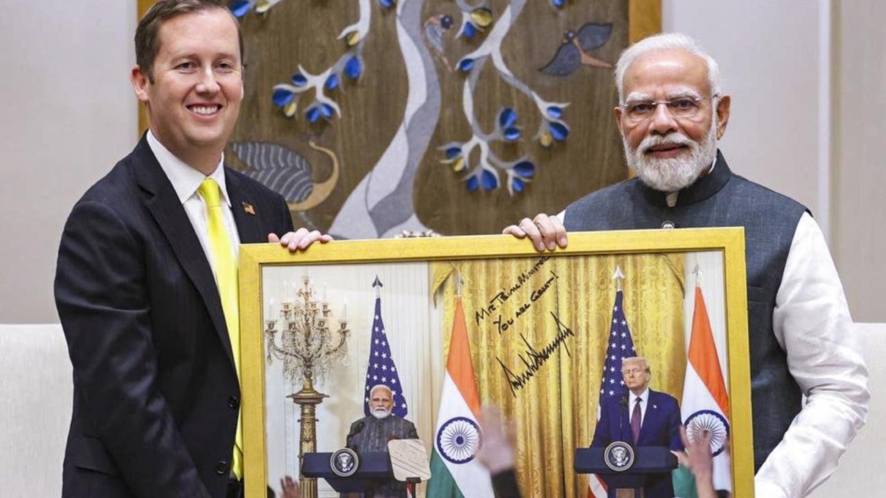 'Mr Prime Minister, you are great', writes Trump on framed photo with PM Modi