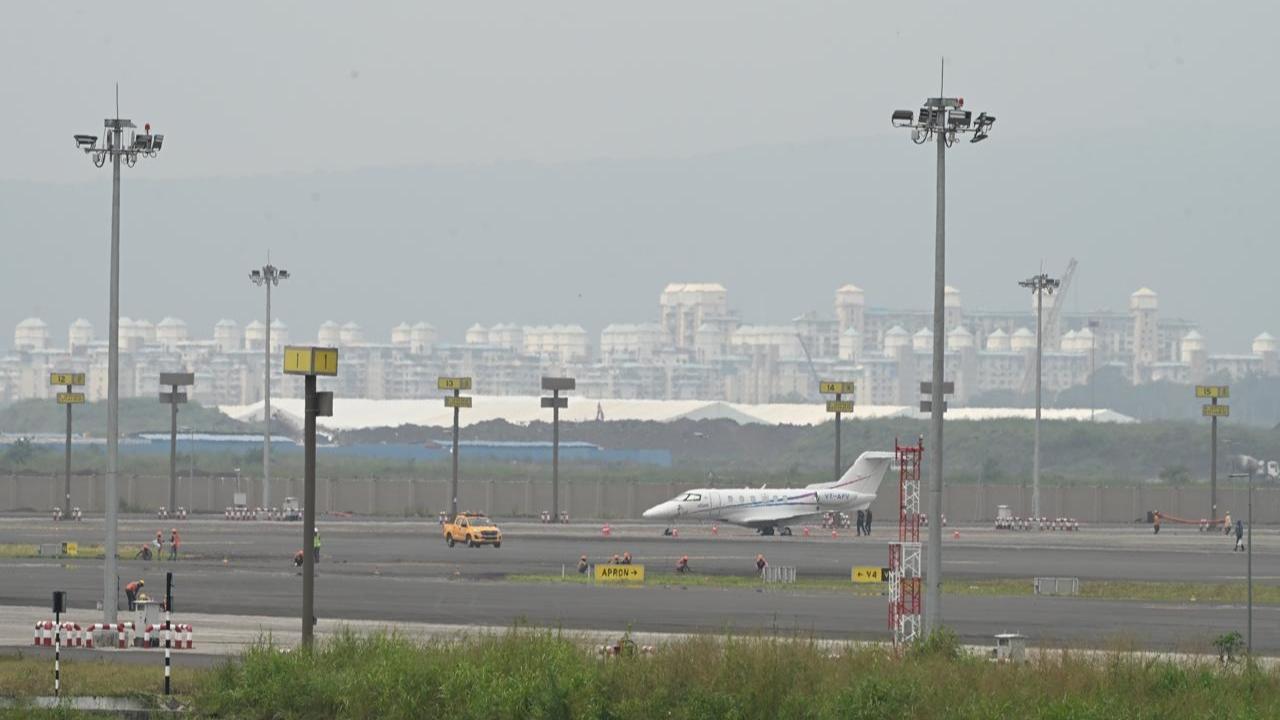 The airport, designed to be among the most efficient in the world with 1160 Ha area