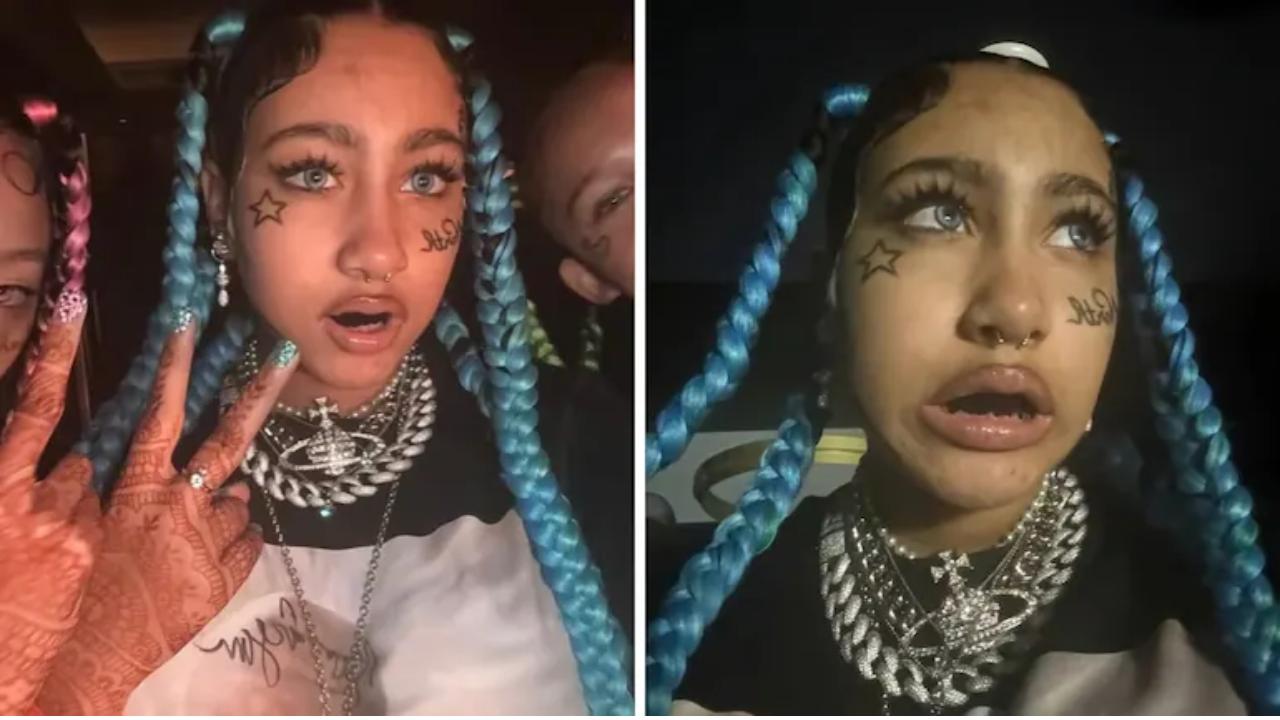 Kim Kardashian`s daughter North, 12, faces backlash for her shocking new look! Kim Kardashian`s daughter North, 12, faces backlash for her shocking new look!