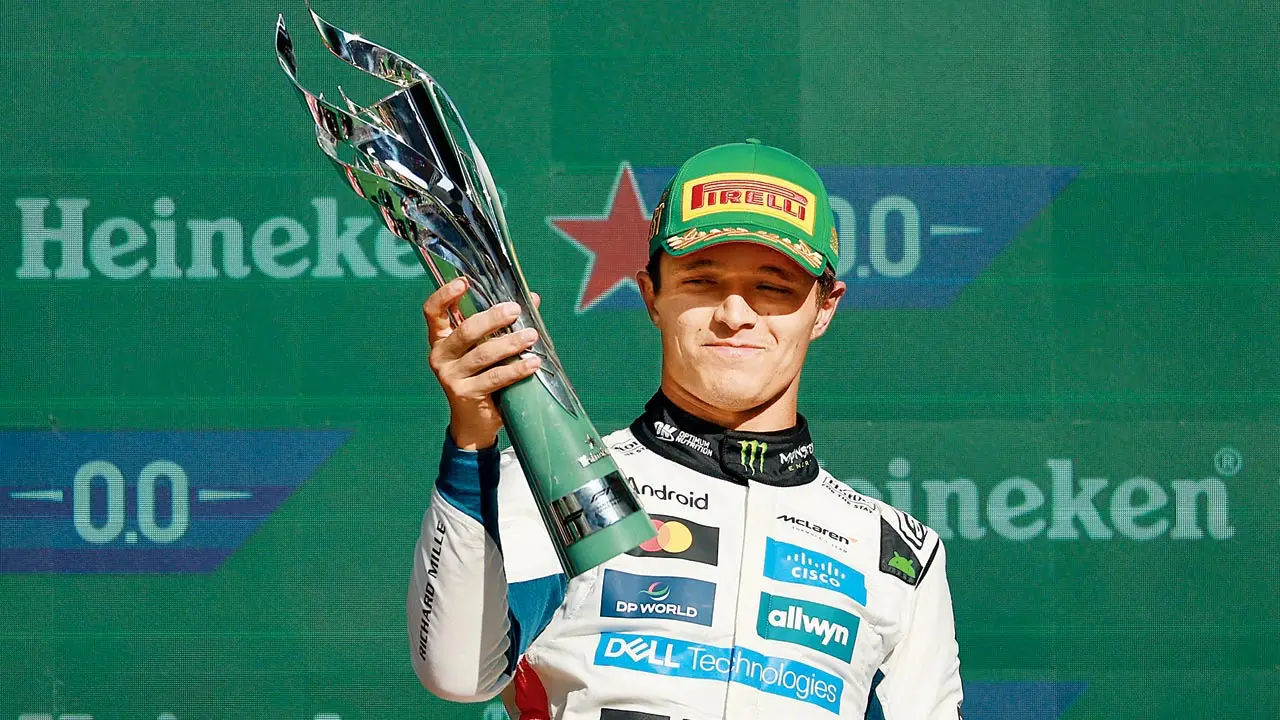 `I’m just staying relaxed`: Lando Norris after taking C’ship lead `I’m just staying relaxed`: Lando Norris after taking C’ship lead