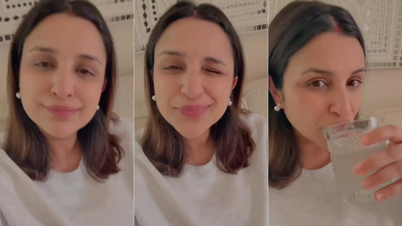 Parineeti Chopra shares her tip for staying hydrated during pregnancy