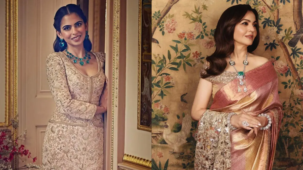 Isha Ambani and Nita Ambani