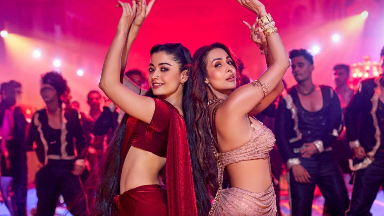 Malaika Arora sizzles in Thamma dance song Poison Baby Malaika Arora sizzles in Thamma dance song Poison Baby