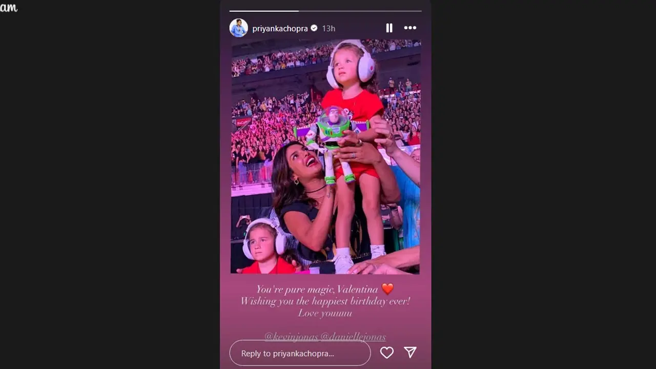 Priyanka Chopra wishes niece Valentina with an adorable post on birthday Priyanka Chopra wishes niece Valentina with an adorable post on birthday