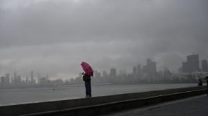 IN PHOTOS: People reach Mumbai seashores as rains lash parts of city
