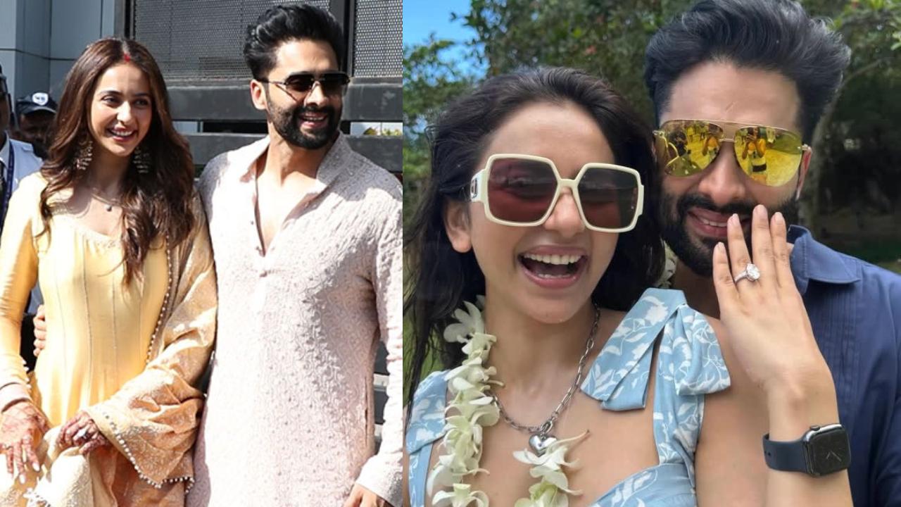 Jackky Bhagnani shares a glimpse of his secret proposal for Rakul Preet Singh