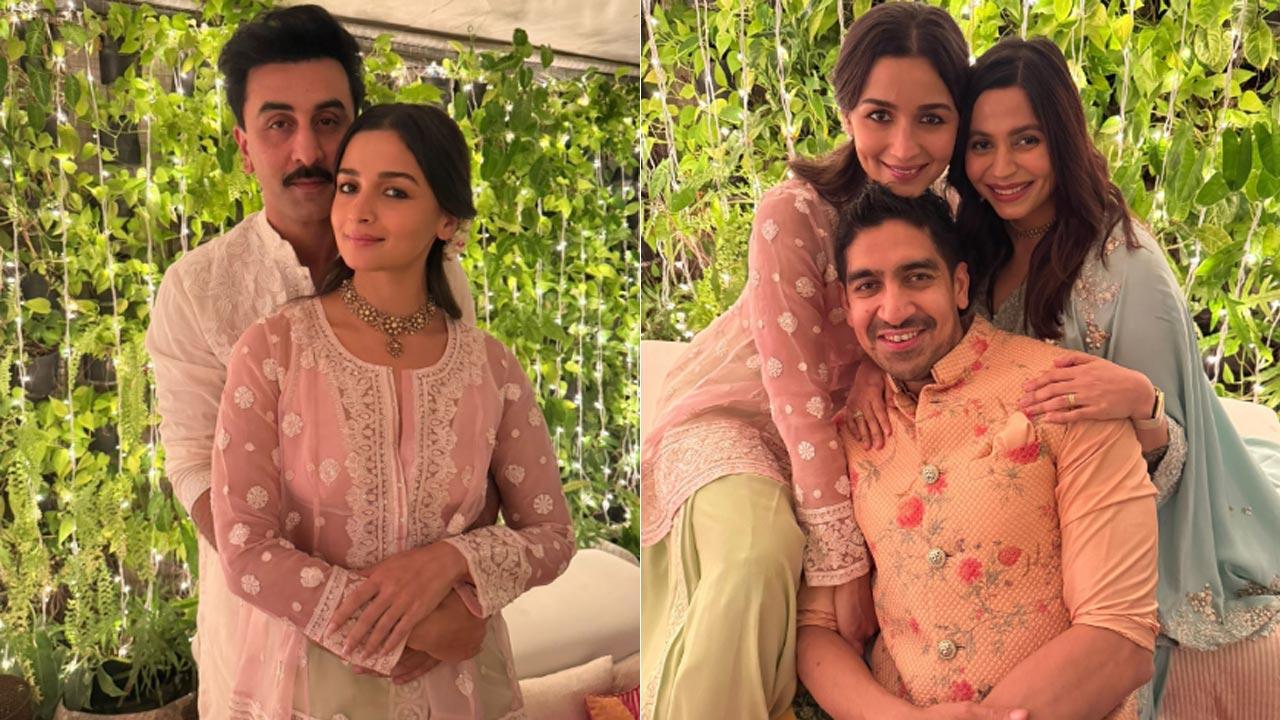 Alia Bhatt’s "Dil wali Diwali" with Ranbir; daughter Raha paints diyas