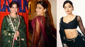 Thamma: Rashmika Mandanna brings traditional glam for her promotional looks