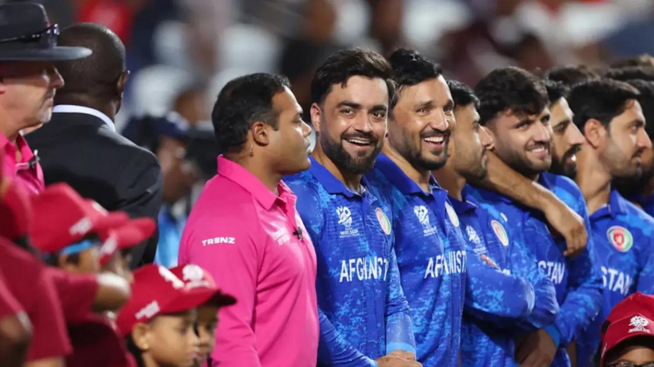 With this, he scripted history by becoming the first Afghanistan bowler to complete 200 wickets in One-Day Internationals (Pic: File Pic)