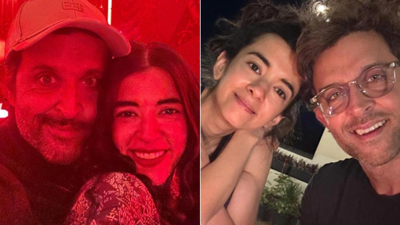 Hrithik Roshan marks 4 years of togetherness with Saba Azad