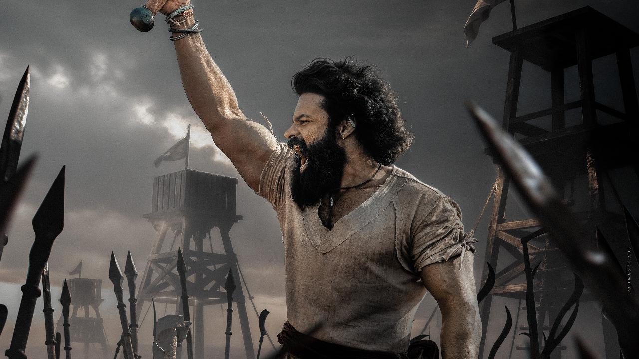 Sai Durgha Tej unveils his fiery first look from Sambarala Yeti Gattu, check out