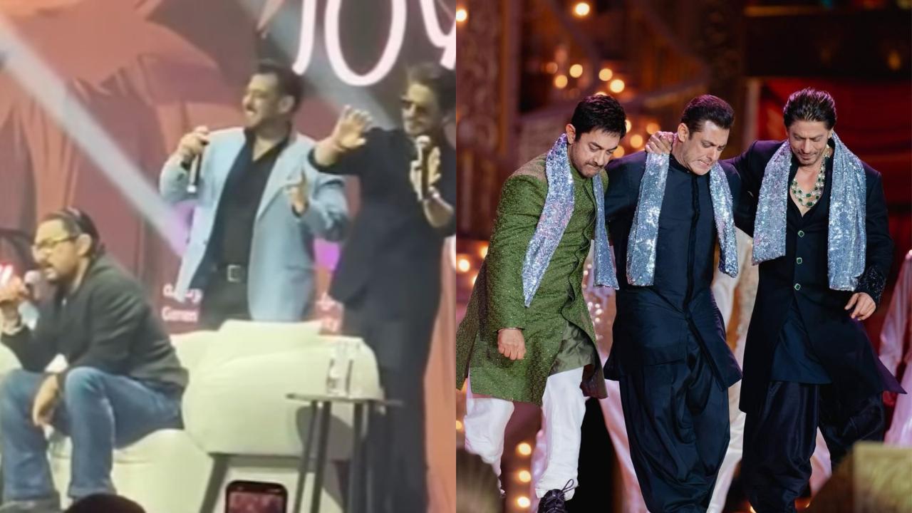 Aamir, Salman and Shah Rukh reunite for an event in Dubai