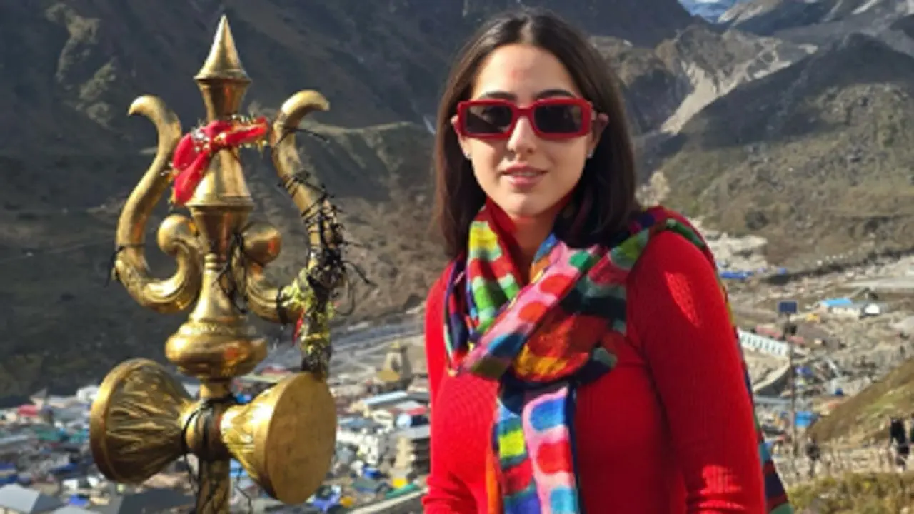 Sara Ali Khan expresses gratitude as she visits Kedarnath