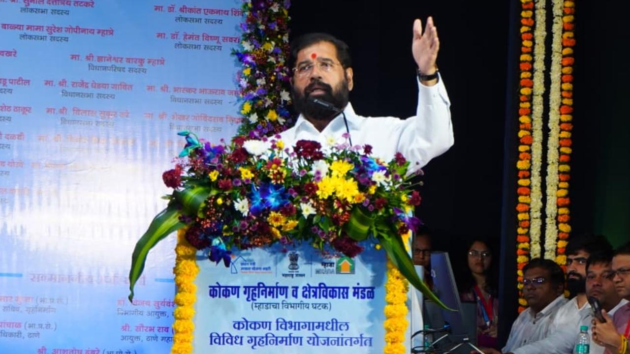 Eknath Shinde vows to fulfil Balasaheb Thackeray’s dream of housing for every Mumbaikar