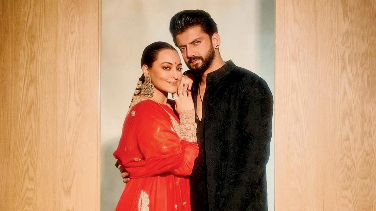 Sonakshi Sinha and Zaheer Iqbal