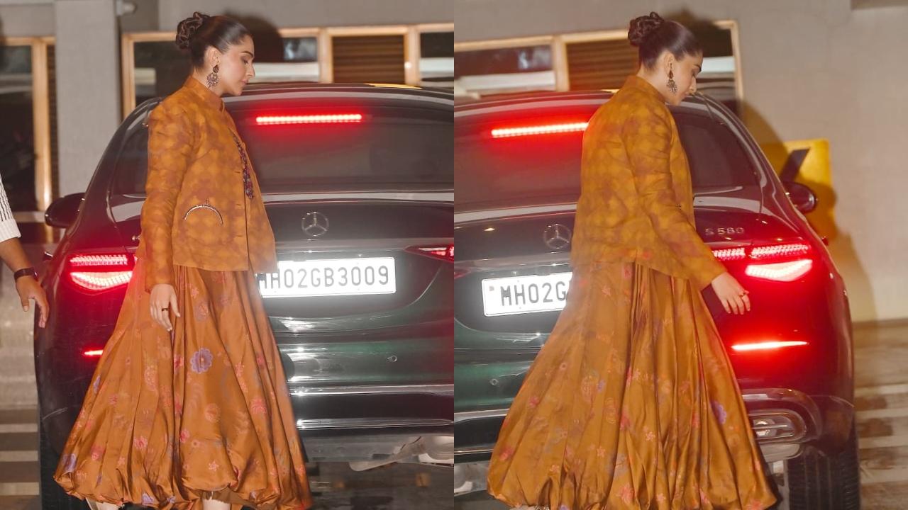 Sonam Kapoor makes first public appearance amid pregnancy rumours, ignores paps
