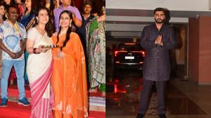Spotted in the city: Kajol, Nysa at Sindoor Khela; Arjun at Anshula’s engagement