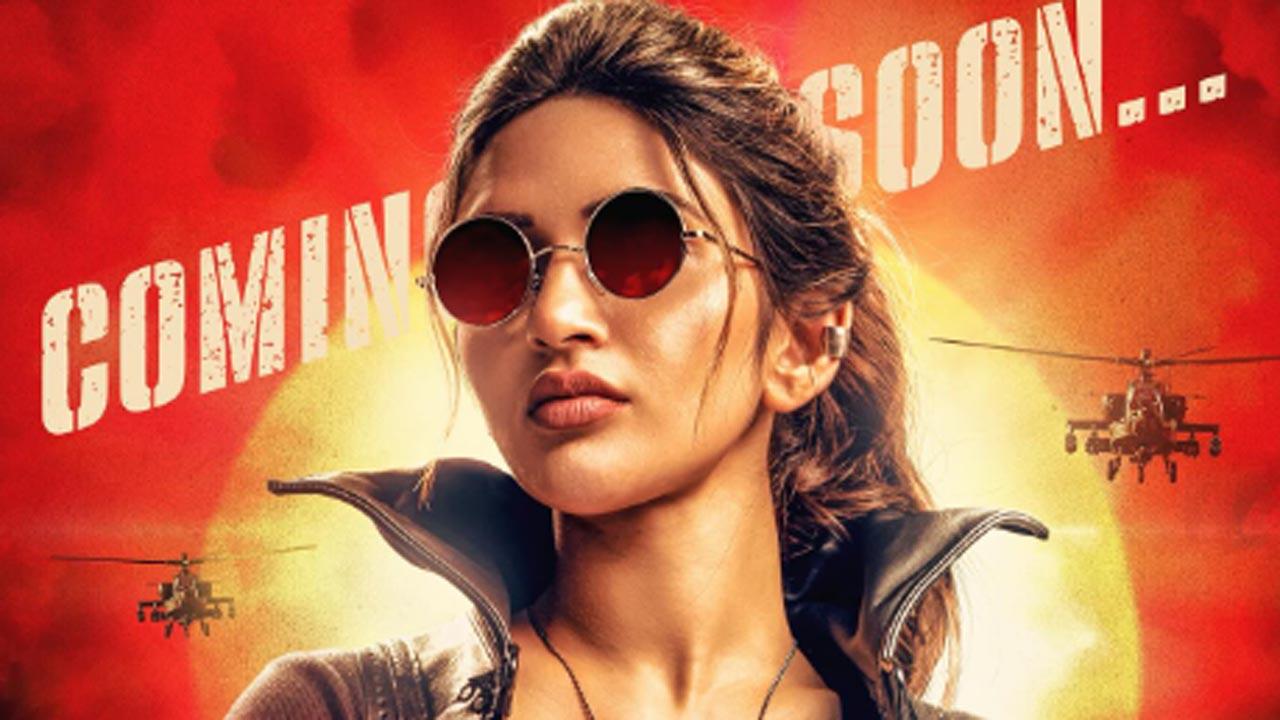Sreeleela`s fiery look as `Agent Mirchi` from her upcoming project unveiled