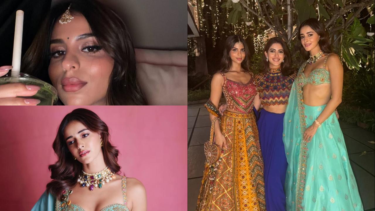Diwali 2025: Suhana Khan serves chic desi glam with Ananya Panday and Navya