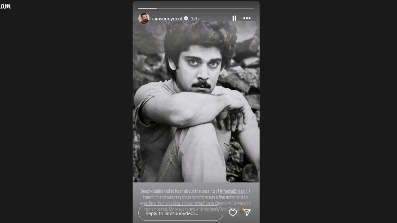 Picture Courtesy/Sunny Deol`s Instagram account