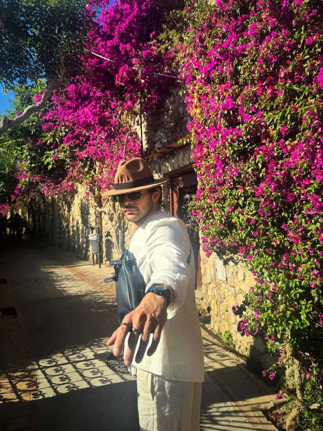 Guess who is extended his hand to Tara, It's Veer Pahariya, the duo have been enjoying their getaway