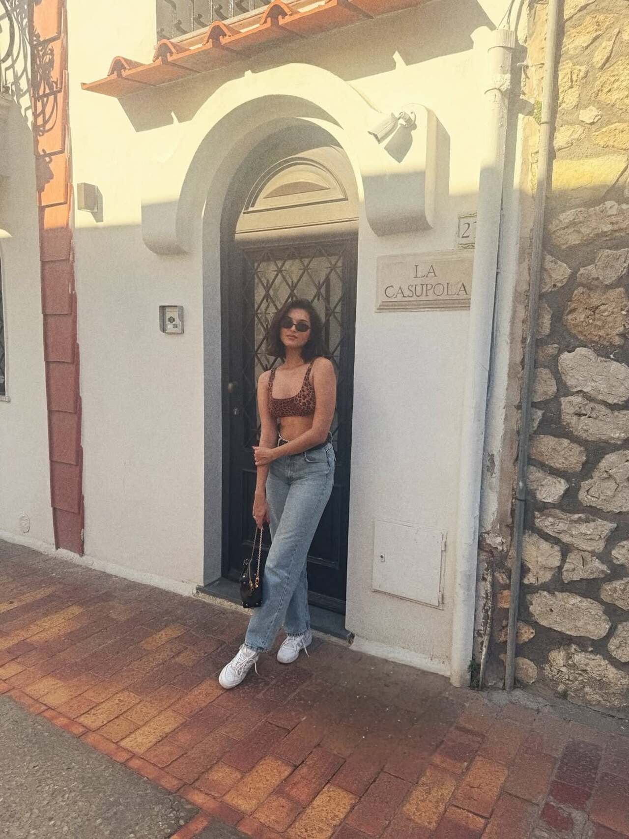 Exploring the local lanes like a pro, Tara surely knows the right spots 