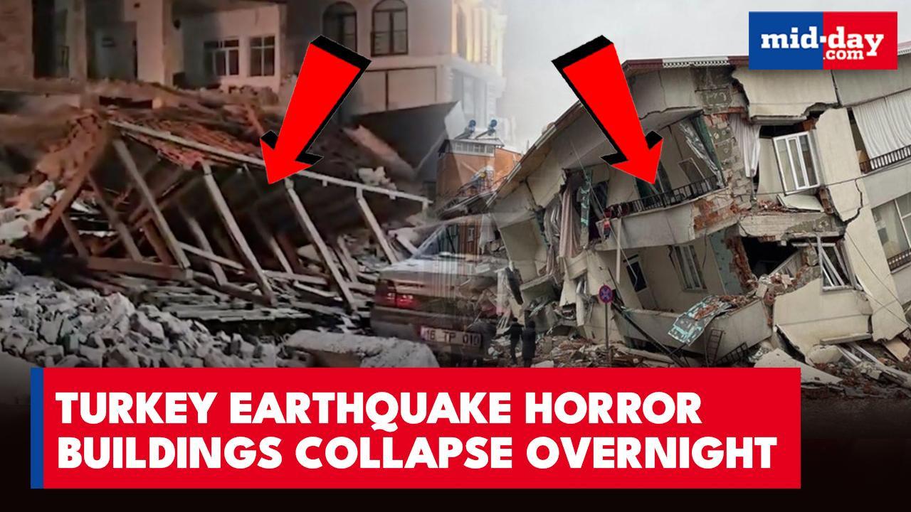 Powerful 6.1 earthquake hits Turkey, people flee as buildings collapse