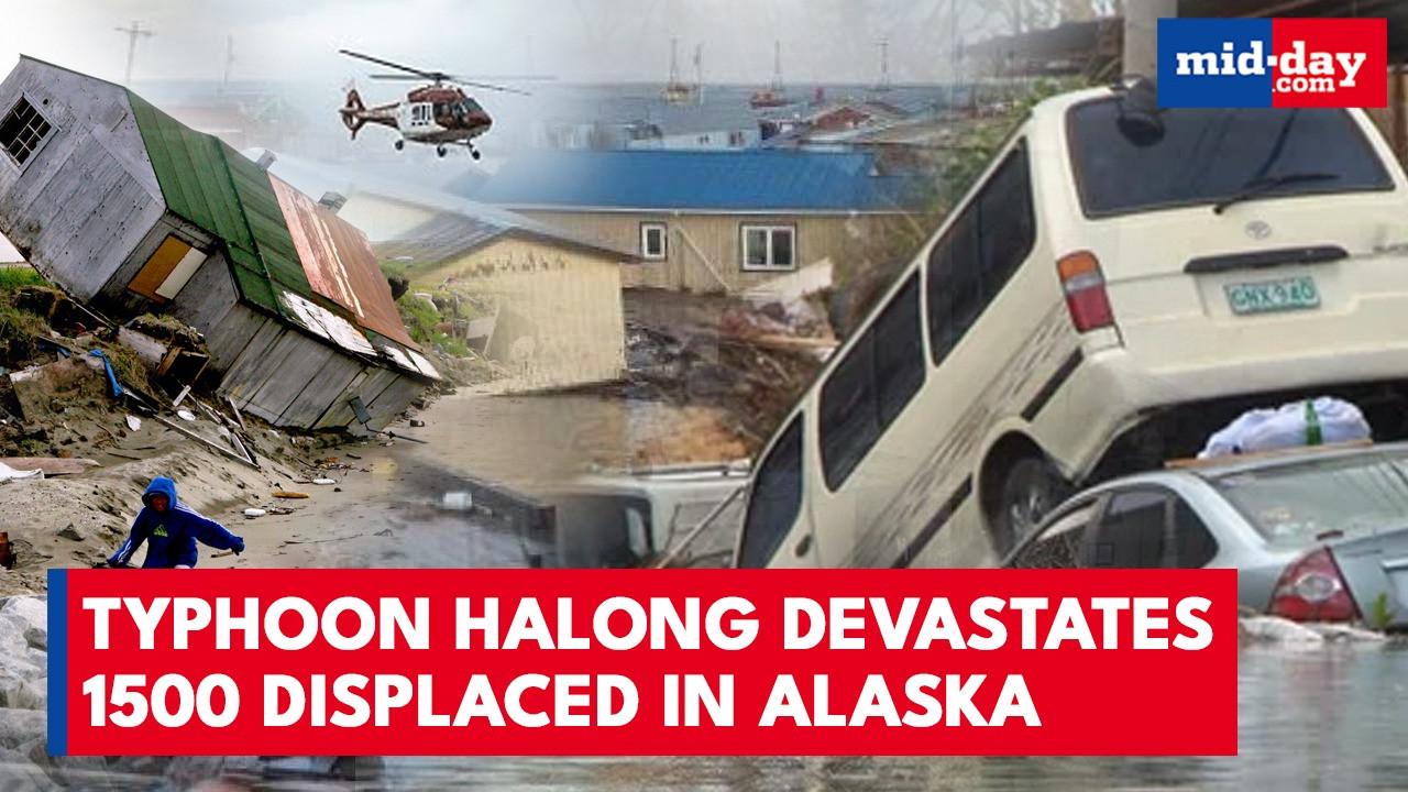Typhoon Halong: Alaskan villages destroyed, 1500 displaced