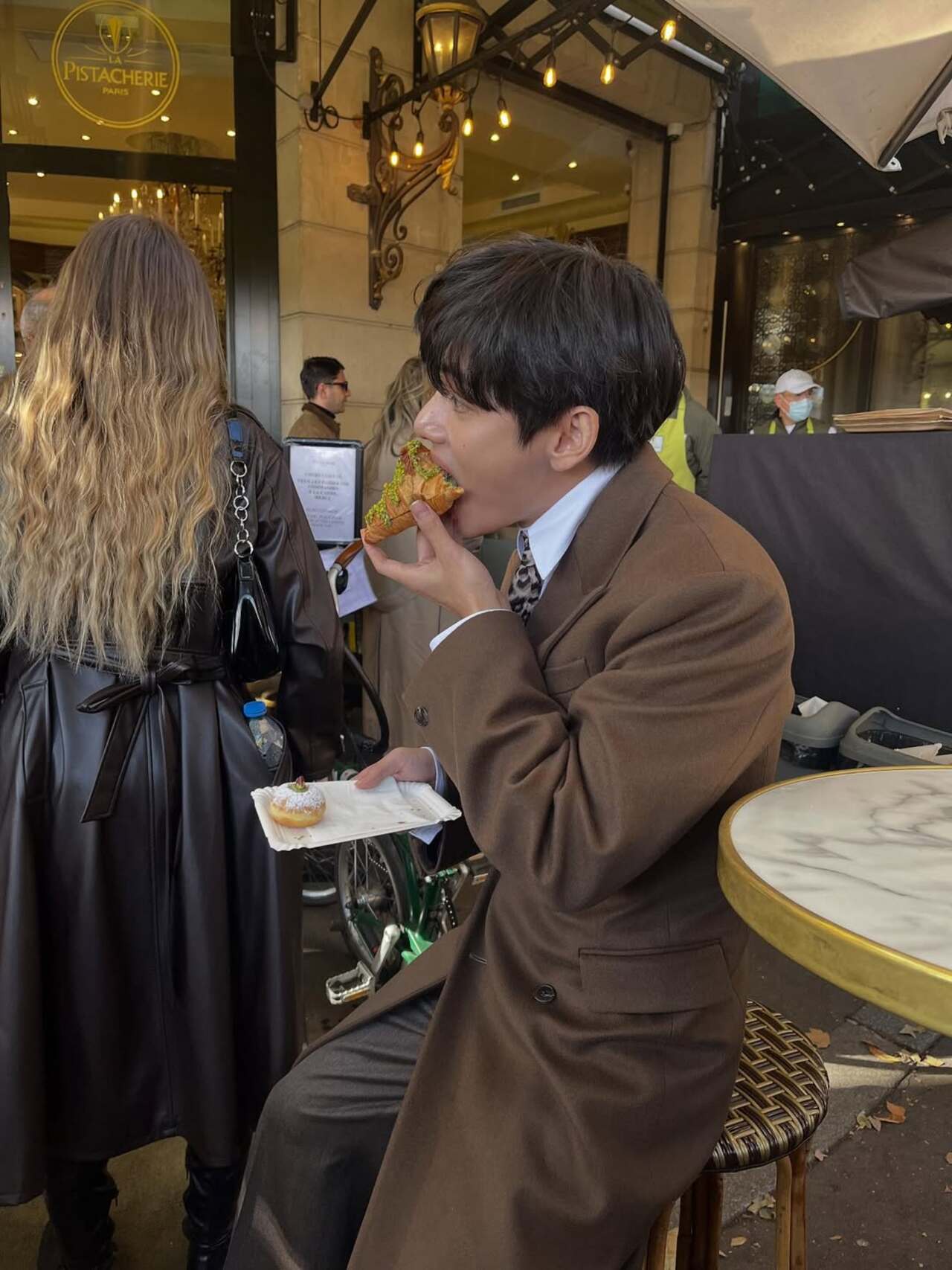 A bite of that croissant is what the ARMY needs right now isn't it?