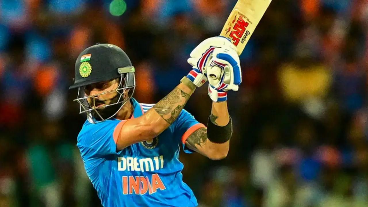 Team India stalwart Virat Kohli registered his second consecutive duck in the ongoing three-match ODI series against Australia. Facing four balls, he lost his wicket in Xavier Bartlett's over through LBW (Pic: X/@BCCI)