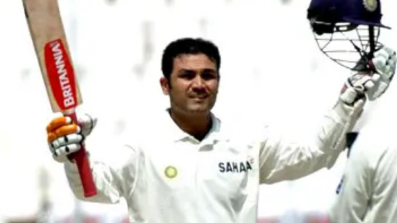 He enjoys the top spot on the list of players to have smashed the most number of triple centuries in Test cricket. The former Indian cricketer has achieved the feat on two occasions