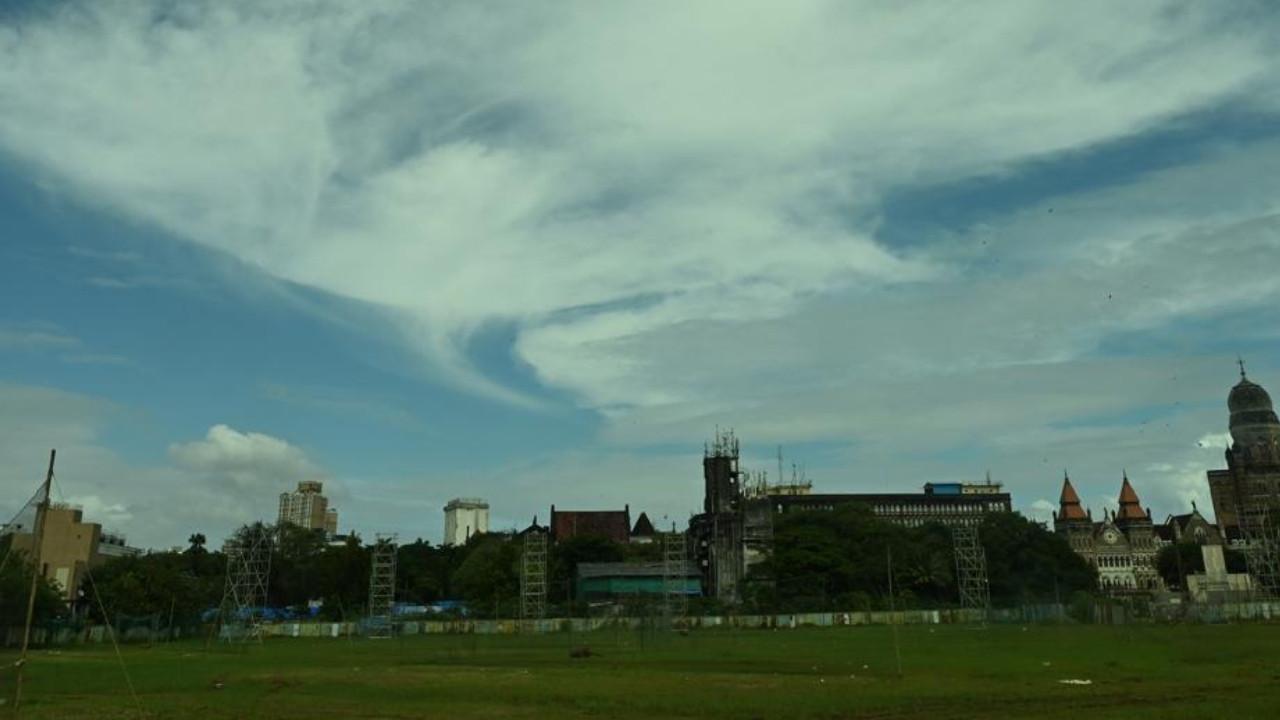 As the day progressed, clouds gave way to sunshine, bringing a bright afternoon. Pics/Atul Kamble