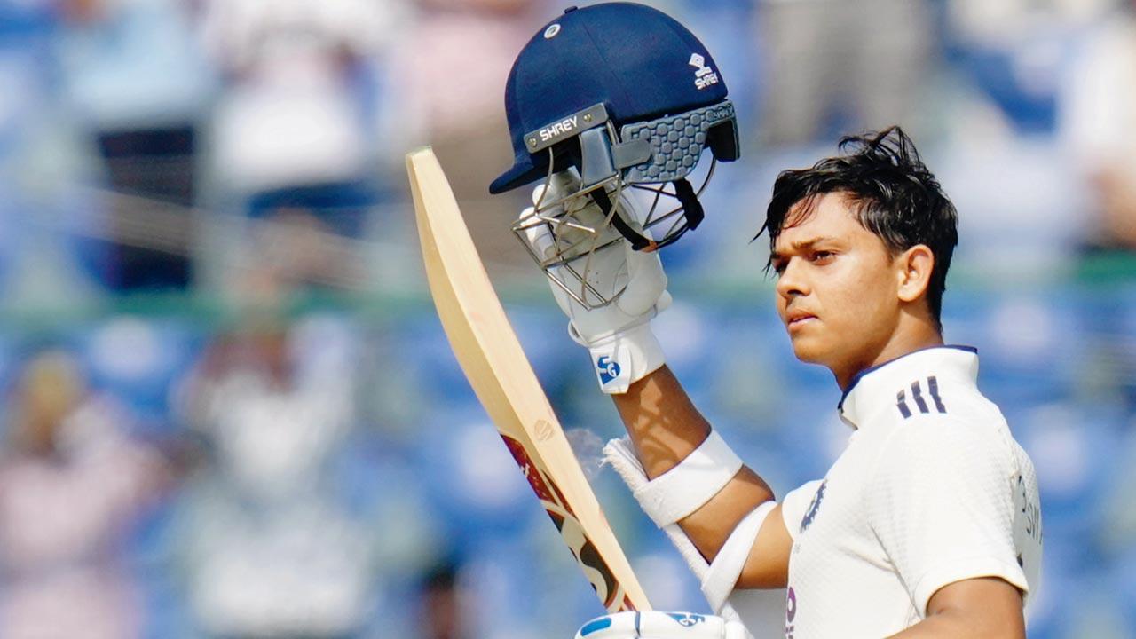 IND vs WI 2nd Test: Yashasvi Jaiswal slams an unbeaten 173 runs on Day 1 against the Windies