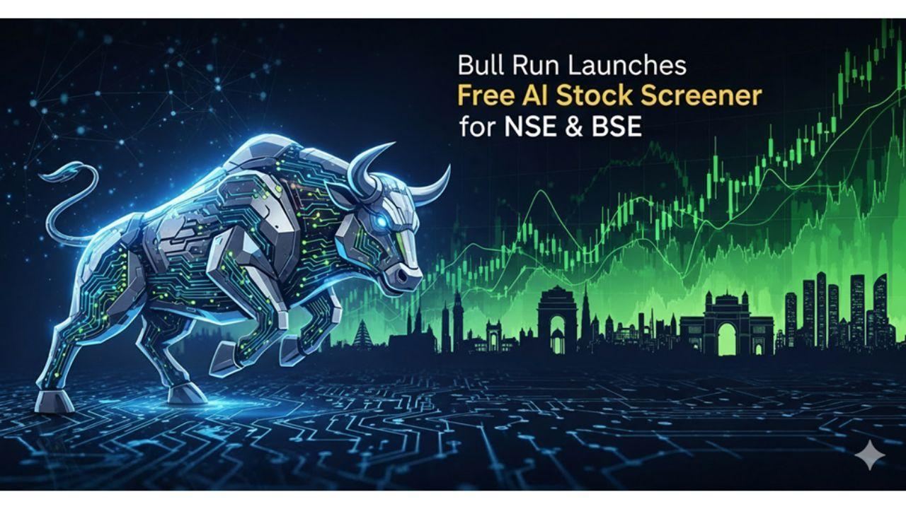BullRun Launches: India-First, Free AI Stock Screener for NSE & BSE