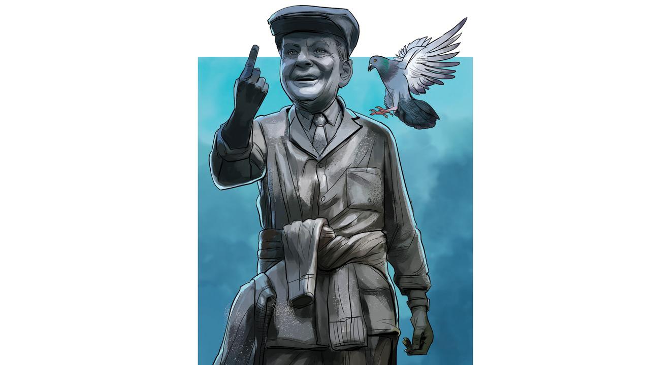 Is it a bird? No, it’s Dickie Bird