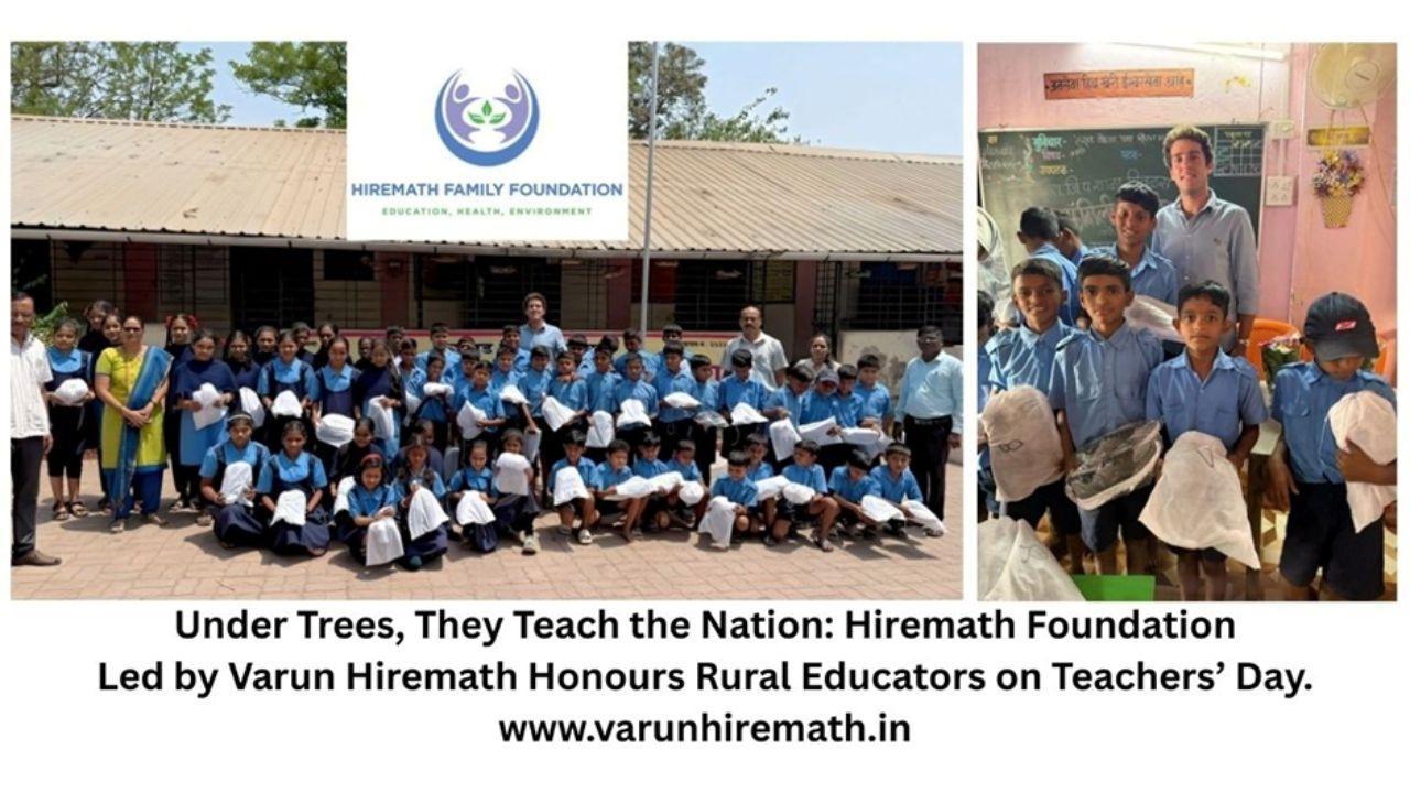 Varun Hiremath and Hiremath Family Foundation: Purpose-Driven Leadership Creating Grassroots Impact