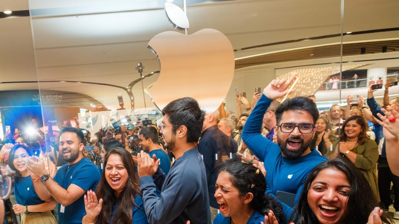 Apple CEO Tim Cook announces new stores in Bengaluru and Pune