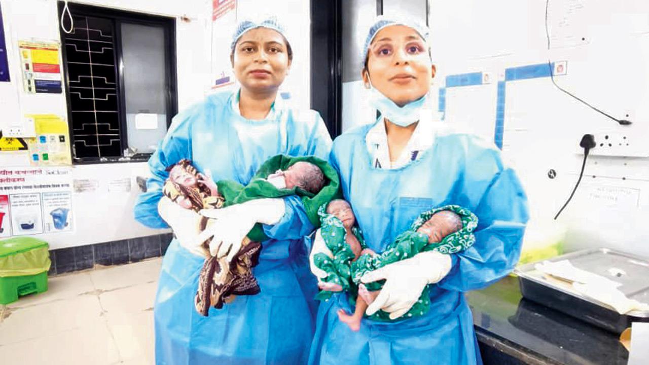 Quadruplets born in Maharashtra's Satara; doctors call it an extremely rare case
