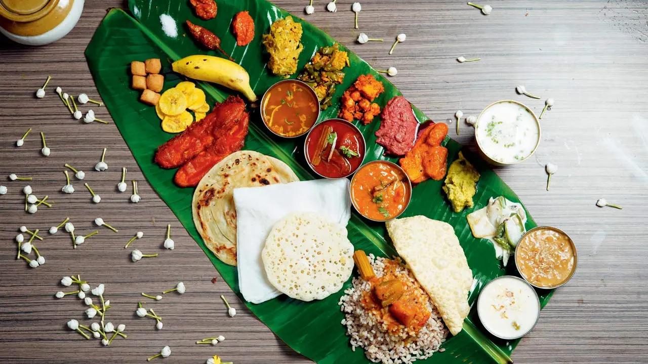 Payasam and then some
Banana Leaf is bringing Kerala’s festive spirit to Mumbai with a 25-dish Onam Sadhya that’s a true feast for the senses. Served on a traditional banana leaf, the spread features everything from crispy banana chips and tangy Puliyinji to comforting Avial, Olan, Sambar, Rasam and Kerala rice — ending with decadent Payasam and Adda Pradhaman.
When: September 5Where: Banana Leaf, across outletsPrice: Rs 799To book: Swiggy Dineout