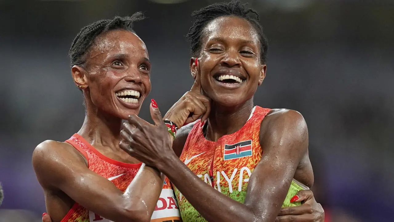 Olympic champion Chebet seals 5000m glory at World Championships