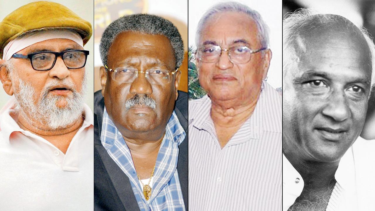 Bishan Singh Bedi, Clive Lloyd, Dilip Sardesai and Rohan Kanhai