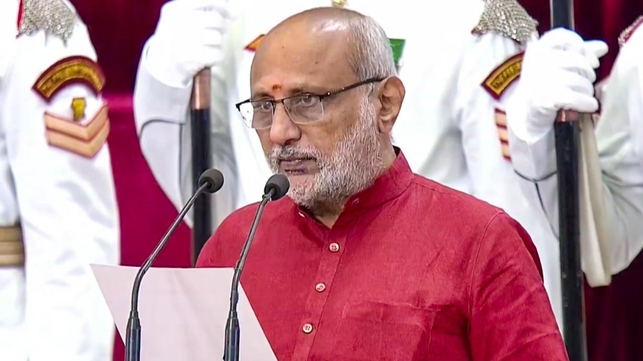 In Photos: CP Radhakrishnan takes oath as 15th Vice President of India