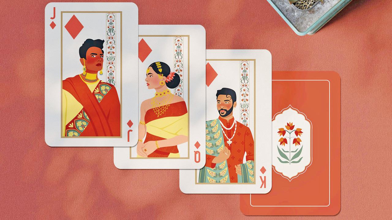 Some of the cards from the deck.  Pic Courtesy/Ayushi Saria